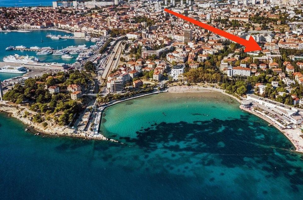 Tera Apartment Near Bacvice Beach And City Centre Split Exteriör bild